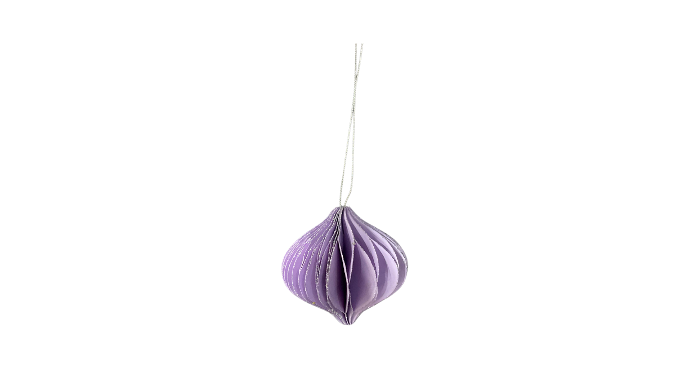 Christmas Tree Ornaments Lozenge Shaped Set of 4